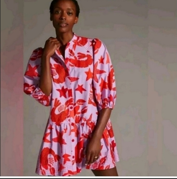 Farm Rio Lobster Minidress - Picture 3 of 5